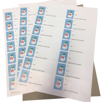 42 x Self Adhesive Gift Labels